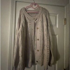 Women’s XL Light Grey Sweater